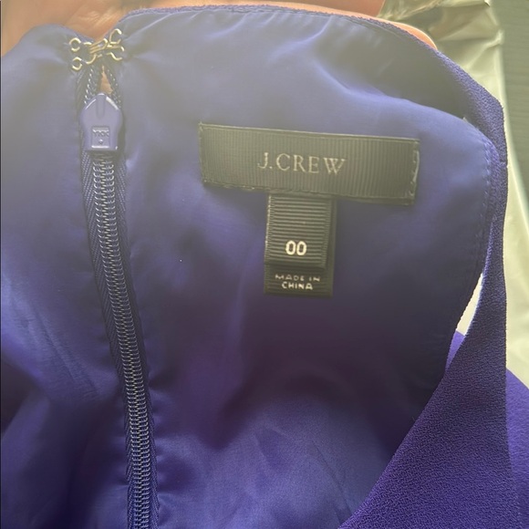 J. Crew Blue Sheath Halter Cocktail Dress 102 - Picture 11 of 13
